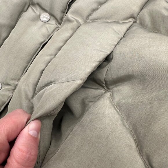 Vintage Woolrich Womens Medium Down Quilted Puffer Vest Jacket Coat USA 1970s - Picture 6 of 10